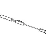 IKEA DIGNITET Curtain Wire 500 Stainless Steel Manual Thumb