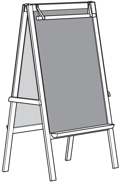 IKEA MALA Easel Softwood photo
