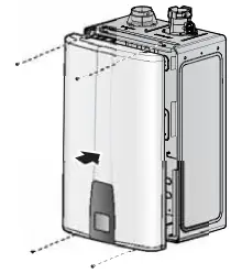 Navien NPE-180A2 Tankless Water Heater manual Image