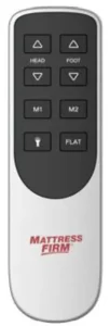 MATTRESS FIRM MFI131970 600 Adjustable Base Remote Manual Image