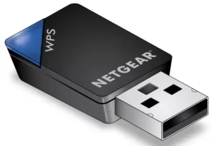 NETGEAR A6100 AC600 Dual Band Wireless AC Adapter manual Image