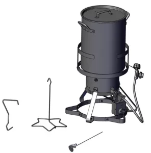 NEXGRILL 840-0005 30 Qt. Turkey Fryer Manual Image