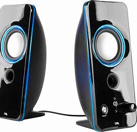 Insignia Color Changing Computer Speakers NS-2810BT Manual Image