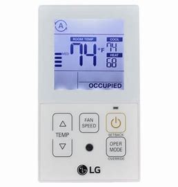 LG PREMTC00U Simple Remote Controller Wired Manual Image