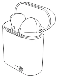 OTTO TW100 True Wireless Earbuds with Charging Case Manual Image