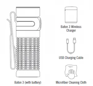 Olight Baton 3 Premium Edition Manual Image