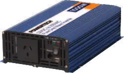 POWERTECH Pure Sine Wave Inverter 12VDC to 240VAC Manual Image