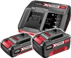 ozito 18V Lithium Ion Battery and Charger Manual Image