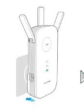 TP-Link RE450 AC1750 Wi-Fi Range Extender Manual Image