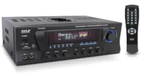 PYLE 300 Watt Stero Receiver Manual Image