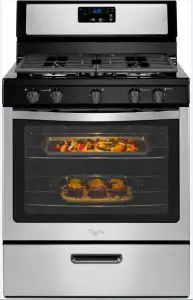 Whirlpool WFG505MOBS Freestanding Gas Range manual Image