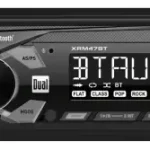 Dual XRM47BT AM/FM Receiver with Bluetooth Fixed Face manual Thumb