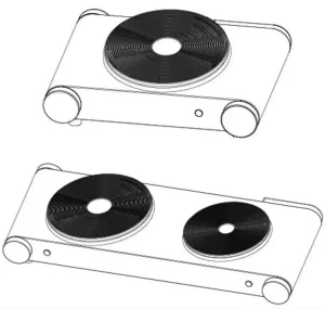 cusimax CMHP-B101 Electric Hot Plate for Cooking Manual Image