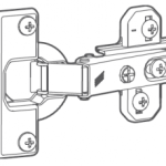 EVERBILT Hinge for Frameless Furniture full Overlay Door Mounting 9235961 manual Thumb