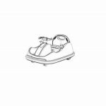 Kidzone 060-ROT-07 Ride On Bumper Car 12V Manual Thumb