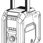 makita MR007G Job Site DAB+ Bluetooth Radio Manual Thumb