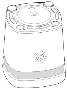 munchkin Nursery Projector and Sound System manual Image