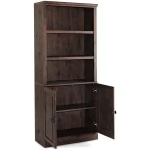 sauder Crossmill 3 Shelf Bookcase with Doors manual Image