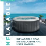 wave Atlantic 2-4 Person Round Inflatable Hot Tub Manual Thumb