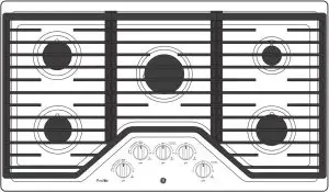 GE Profile 36″ Built-In Gas Cooktop manual Image