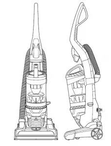 Bissell 1792 Series Powerlifter Rewind Vacuum manual Image