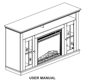 Bold Flame SP5981 & SP5982 Electric Fireplaces Direct Manual Image