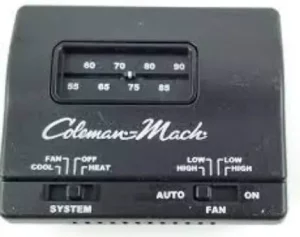 Coleman 7330F3852 Thermostat Manual Image