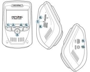 Rexing V1P Gen3 Dashboard Camera Manual Image