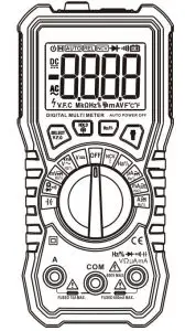 Professional Digital Multimeter FY76 manual Image