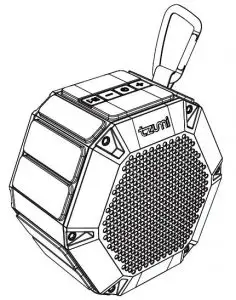 Tzumi AquaBoost Floatingproof Speaker Manual Image