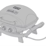 NEXGRILL Fortress 2 Burner Cast Aluminum Table Top Gas Grill Manual Thumb