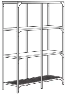 IKEA FJÄLLBO Shelving Unit manual Image