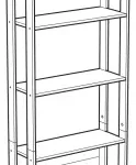IKEA LAIVA Bookcase Manual Thumb