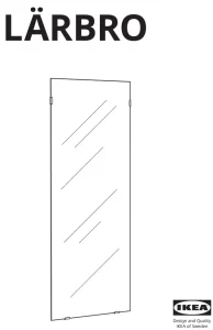 IKEA Larbro Mirror manual Image