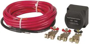 POWERTECH MB3880 12V 140A Dual Battery Isolator Kit manual Image