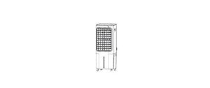 COSTWAY ES10012US-WH Evaporative Air Cooler Manual Image