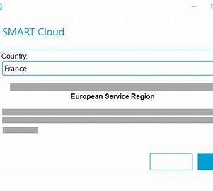 SMART Service Region Software manual Image