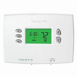 PRO 2000 Horizontal Programmable Thermostat manual Image