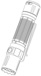 OLIGHT M2R Pro Warrior Flashlight Manual Image