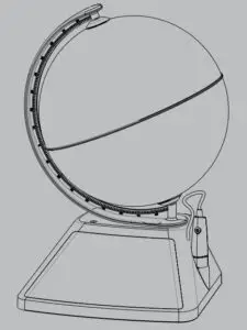 Oregon Scientific Smart Globe Adventure AR SG268R Manual Image