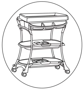 PRIMO PRI-350 EuroSpa Bath And Changing Center Manual Image