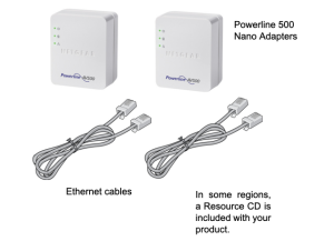 NETGEAR XAVB5201 Powerline 500 manual Image