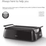 Philips Indoor Grill HD6372/ HD6371/ HD6370 Manual Thumb