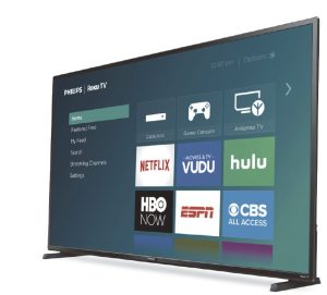 PHILIPS Roku TV 55PFL4864 manual Image