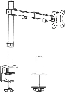 WALI Single Monitor Desk Mount Manual Image