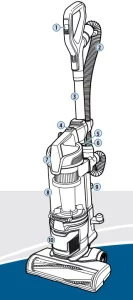 Bissell 2852, 2998 MultiClean Allergen Lift-Off Pet Manual Image