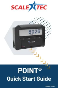 SCALE-TEC Point Scale Indicator manual Image