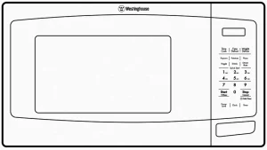 Westinghouse Freestanding Microwave WMF2302SA Manual Image