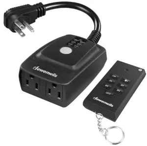 dewenwils HODT12B Outdoor Remote Control Countdown Timer Manual Image