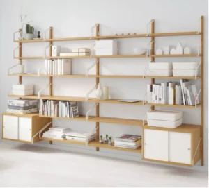 IKEA SVALNAS Wall Mounted Storage System Manual Image
